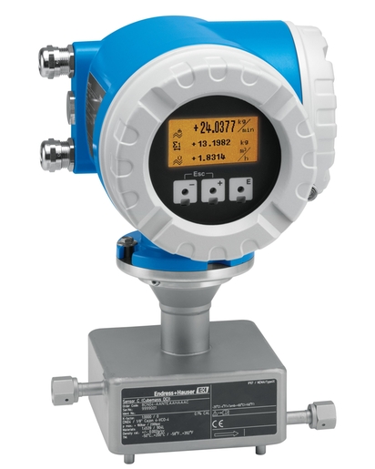 Cubemass Dcicoriolis flowmeter